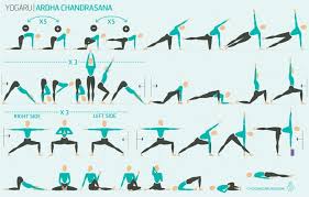 Ardha Chandrasana Half Moon Yogaru Half Moon Yoga Flow Sequence Yoga Sequences