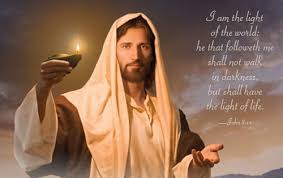 Then Spake Jesus Saying I Am The Light Of The World He That Followeth Me Shall Not Walk In Darkness But Shall Have The Light Of Lif Christ Jesus Scripture