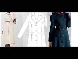 Modelistlik Elde Kalip Bayan Manto Kalibi Ders X2f 58 Youtube Elbise Modelleri Manto Moda Dikis