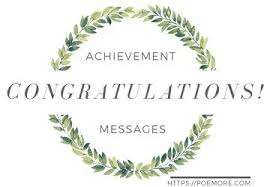 Heartfelt Congratulations Messages On A Laudable Achievement