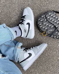 Wethenew On Instagram Matching La Air Jordan 1 Mid Light Smoke Grey Est D In 2020 Shoes Sneakers Jordans Sneakers Fashion Jordan Outfits Womens