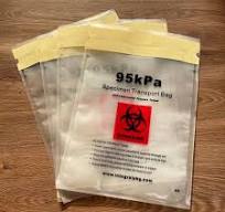 95kPa Specimen Transport Bags - Integral Packaging