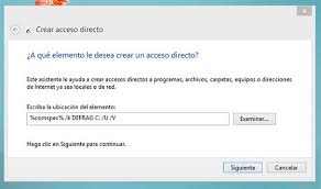 Como crear accesos directos en el escritorio para ejecutar comandos