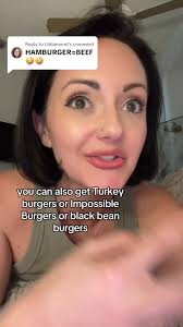 Girl Talking about Hamburger Hoo Ha