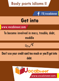 Get Into Phrasal Verb With Hindi And Urdu Meanings And Sentence Download Pdf English Vocabulary Verbs List Learn English