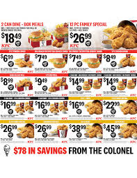 Coupons for $16 and up & more ✅ verified & tested today! Kfc Canada Mailer Coupons Nl Until March 1