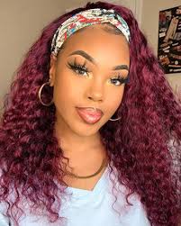 Amazon.com : XSY Headband Wig Human Hair 30 Inch Deep Wave Wig Glueless  None Lace Front Wigs Human Hair for Black Women 150% Density Wig Curly  Human Hair Natural Color Long Wig :
