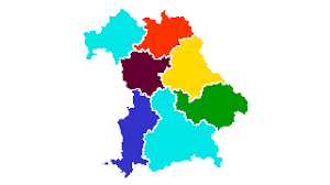 Sieben regierungsbezirke bilden zusammen das bundesland bayern! Regierungsbezirke Nordrhein Westfalen Interactive Karte