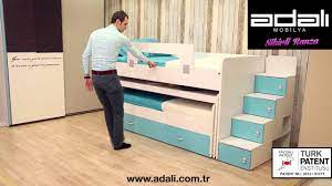 Yüksek güvenlikli modüler tasarım ranza modelleri ve uygun fiyatları için tıklayın. Masali Sihirli Ranza Fonksiyonel Yeni Ayrilabilir Mdf Kaliteli Genc Odasi Cocuk Odasi Ranza Bunk Bed Youtube