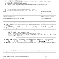 A request can be sent for: Form 843 Definition