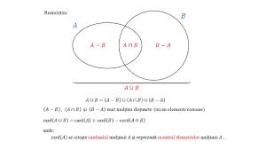 Lectii si teste pentru elevi gimnaziu si liceu pentru invatare pas cu pas. Multimi Cardinalul Reuniune Intersectie Si Diferenta Pregatire La Matematica Online Youtube