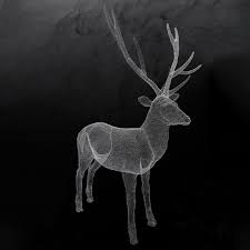 White deer by Benedetta Mori Ubaldini - Rossana Orlandi