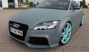 The hexadecimal color code #828788 is a shade of cyan. Audi Ttrs In Grau Matt Folienking