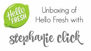 Unboxing Hello Fresh