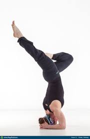 Yoga Poses Around The World Headstand By Helen C Bodo Norway Headstand Yoga Yoga Moves For Beginners Headstand Poses