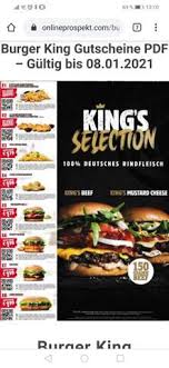 Noch mehr sparen können sie, wenn sie beim nächsten einkauf ihren gratis burger king gutschein einsetzen und sich so lukrative rabatte sichern! Burger King Gutschein Als Pdf Am Handy Gultig Essen Burger King