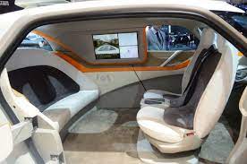 Interior Of The Link Go Autonomous Vehicle The Car Interiors In Sarcology Would Have Been Like This Autonomous Vehicle Car Interior Concept Car Interior
