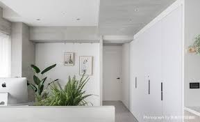 不裝飾天花 用線條與紋理圓屋主對白色的情有獨鍾 100室內設計 home decor decor home