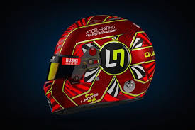 Decorate your laptops, water bottles, notebooks and windows. Lando Norris Incredible Helmet Collection Racingnews365