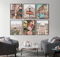 Paris Photography Wall Art Bedroom Travel Decor Gallery Wall Etsy In 2020 Gallery Wall Etsy Travel Wall Decor Gallery Wall