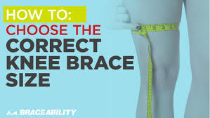 How To Choose The Correct Knee Brace Size