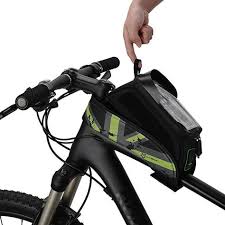Rockbros Fahrrad Rahmentaschen Wasserdicht Oberrohrtasche Mit Handytasche Fur Bild Schirm 5 8 6 0 In 2020 Fahrrad Rahmentasche Rahmentasche Einfach Abnehmen