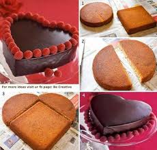 Awesome Food How To Make A Heart Cake Valentines Day Desserts Heart Shaped Cakes Food
