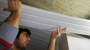 Klasik asma tavana göre %94 daha hafiftir, tavana yük getirmez. Plastik Tavan Kaplama Pvc Ceiling Cladding Installation Youtube