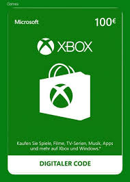 Xbox Live 100 Eur Guthaben Xbox Live Online Code Pc Code Kein Drm Xbox Geschenkkarte Playstation