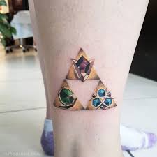 The spiritual stones are a set of collectible items in ocarina of time. Triforce Healing Stones Tattoo Abyss Montreal