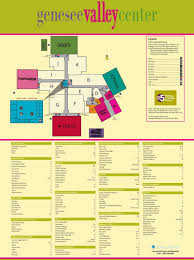 Genesee Valley Center Shopping Plan Valley Center Valley Michigan