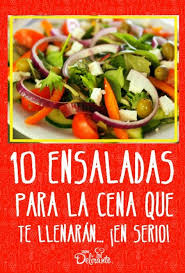 Unos pastelitos de merluza ricos y fáciles, una receta de aperitivo ideal para esta navidad. 10 Ensaladas Para La Cena Que Te Llenaran En Serio Comida Saludable Ensaladas Comida Mediterranea Recetas Cenas Baratas