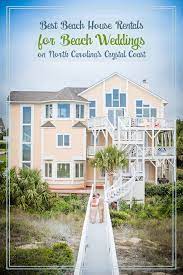 Wedding Homes Beach House Rentals For Emerald Isle Nc Weddings Beach House Rental Wedding Venues Beach Beach House Wedding Reception