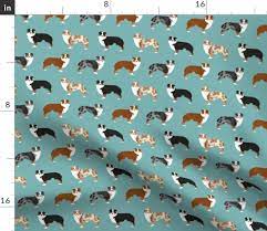 He is affectionate with people and wants to be part of the action. Australian Shepherds Shepherd Aussie Dog Dogs Fabric Printed By Spoonflower Bty Walmart Com Walmart Com