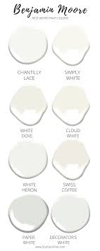 Select from different t paints with varying colors, dryability, and wearability. The Best 8 Benjamin Moore White Paint Colors In 2021