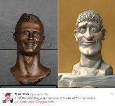 We regularly add new gif animations about and. Cristiano Ronaldo Statue Madeira International Airport To Be Renamed The Cristiano Ronaldo Airport But It S A Bust Of The Portugal Footballer That Sparks The Most Interest