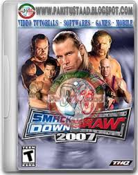 Wwe Smackdown Vs Raw 2007 Cover Wrestling Videos Wwe Gaming Pc