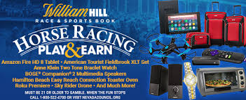 William hill is a bookmaker based in london, england with 16,000 employees, as of 2019. Nevada Horse Racing Play Earn William Hill Us The Home Of Betting