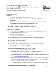 Florida Canyon Enhancement Planning