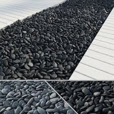 Black Grey Pebbles 3d Model Black And Grey How To Dry Basil Pebbles