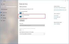 Sep 04, 2020 · select either synchronize clock via internet or manually. How To Change Time Zone Settings On Windows 10 Windows Central