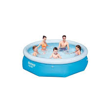 Piscine Gonflable Bestway Fast Set O 305 Cm Bleu Mixtes Pas Cher Sur Crazyprices Ch