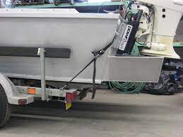 Never try to save damaged fiberglass for a finished look, cut a rectangular piece of mat and one slightly larger of cloth and apply these over the patch, smoothing them with a squeegee. Floatation Pods Help 19 Foot Boat Draft Less The Hull Truth Boating And Fishing Forum