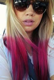 Normally I Don T Like The Straight Across Dip Dyes But I Like This One Dip Dye Hair Hair Dye Colors Dyed Hair Inspiration