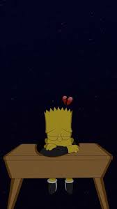 Bart Simpson Sad Edit Wallpapers On Wallpaperdog Until the year 3000, a pile of dolls of him floated around space on a giant ball of garbage created in the 20th century. bart simpson sad edit wallpapers on