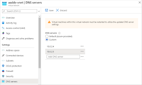 Tutorial Configure Virtual Networking For Azure Ad Domain Services Microsoft Docs