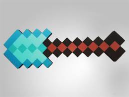 Wholesale Minecraft Foam Axe Diamond Foam Shovel Good Quality 1pc Lot Minecraft Games Toy For Baby Child Free Drop Shippin Game Props Minecraft Games Minecraft