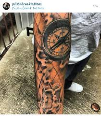Feel free to post your comments and ideas regarding the various. Tattoos From Prison Break Tattoos In Houston Tx My Favorite Shop Kompass Tattoo Manner Kompass Tattoo Tattoo Manner