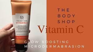 Grin when you discover our. The Body Shop Vitamin C Glow Boosting Microdermabrasion Youtube