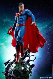 The Superman Premium Format Figure Soars Into Your Collection Sideshow Collectibles